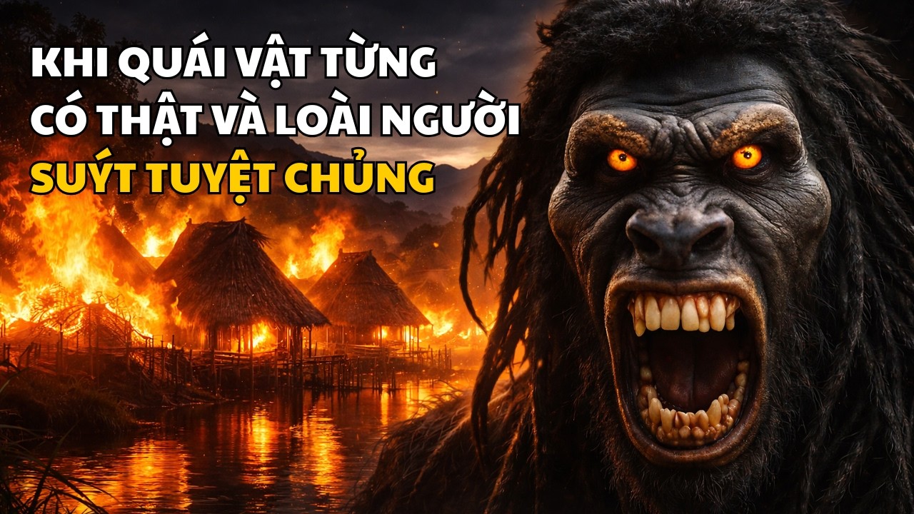 Thời Kỳ Kinh Hoàng Nhất Lịch Sử Loài Người  Khi Quái Vật Từng Có Thật Và Loài Người Suýt Tuyệt Chủng