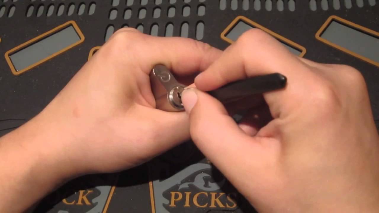 Q euro profile lock, 6-pin, Yale keyway, picked Spp