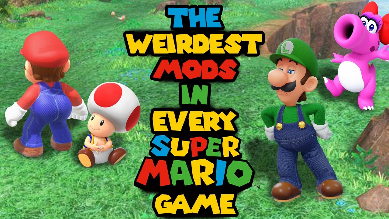 The Weirdest Mods for Every Mario Game