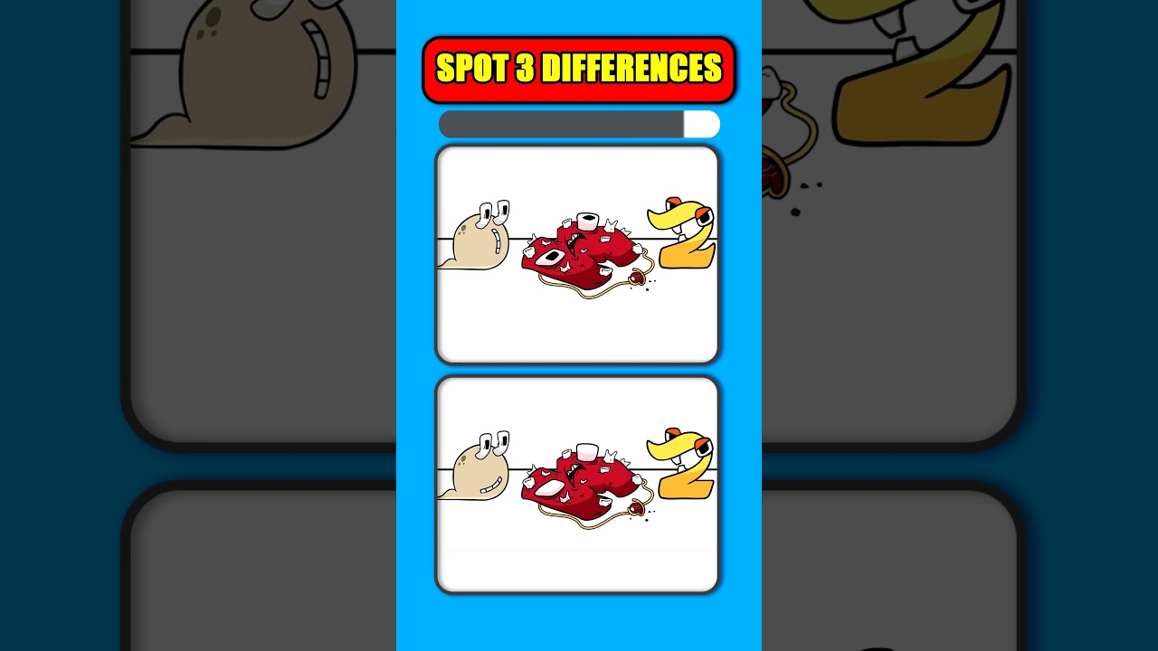 SPOT 3 DIFFERENCES Alphabet Lore part 37