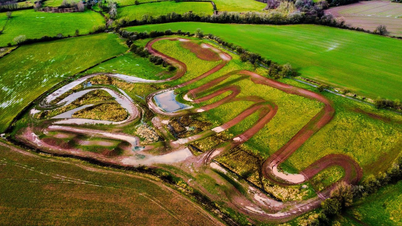 dji mini 2 adventures checking out a local motocross track ft some donkeys