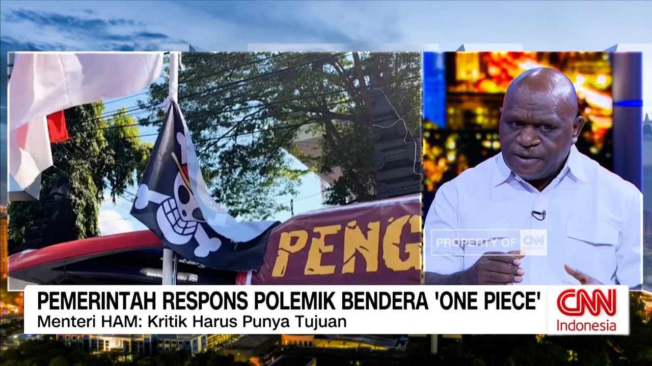 Pemerintah Tanggapi Polemik Bendera 'One Piece'