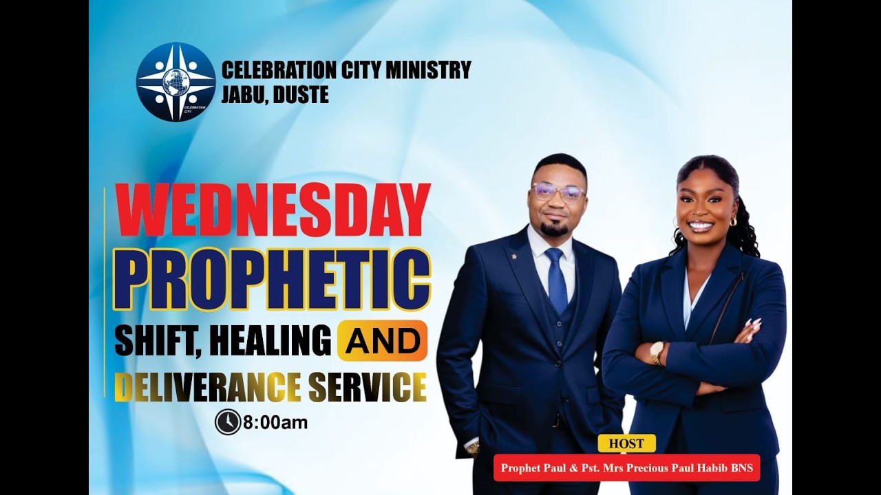 WEDNESDAY PROPHETIC SHIFT HEALING AND DELIVERANCE SERVICE