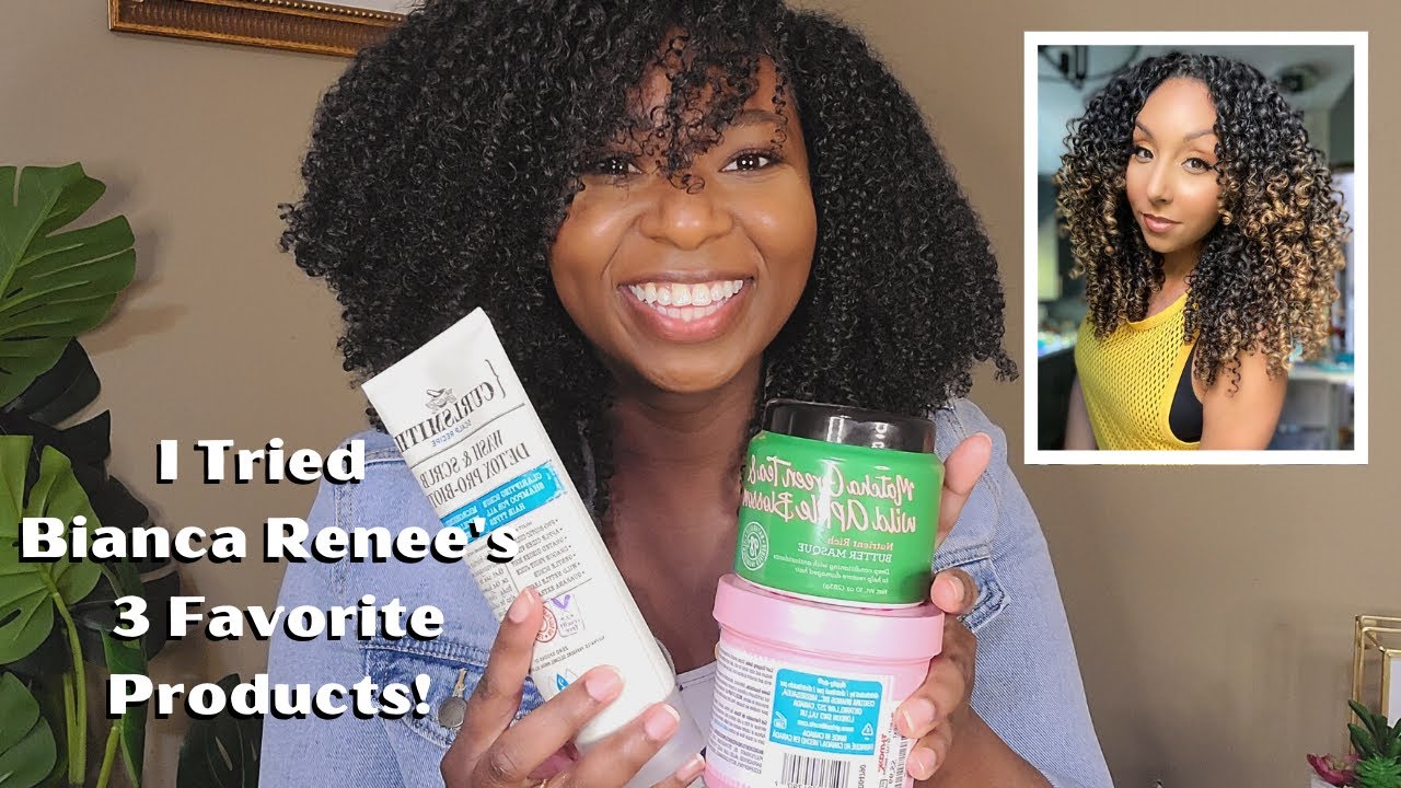 I TRIED BIANCA RENEE'S FAVORITE CURLY HAIR PRODUCTS