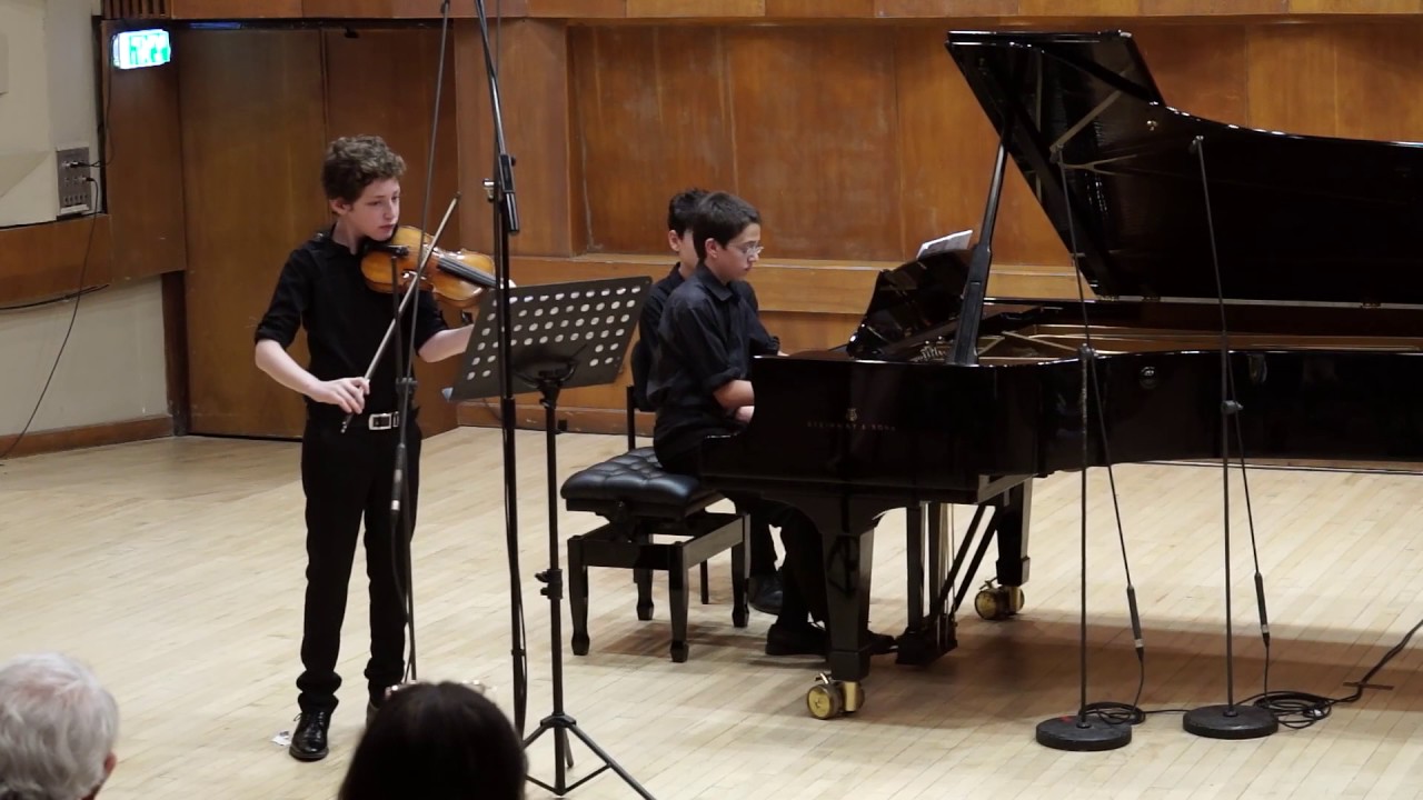 Beethoven / Violin Sonata no.1 / Goldman Programme / Jerusalem Music Centre