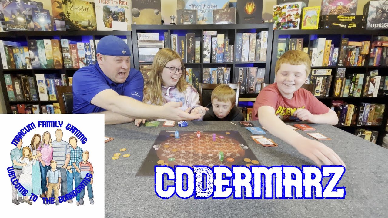 CoderMarz - Marcum Family Gaming - 4-Player Gameplay