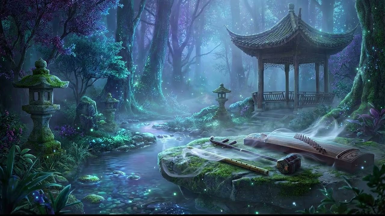 Deep Relaxing Zen Music – Bamboo & Erhu | Soothing Music Relaxing Sleep Music for Meditation