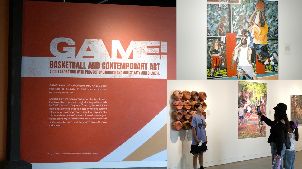Выставка в Great Park Gallery: GAME! Баскетбол и современное искусство