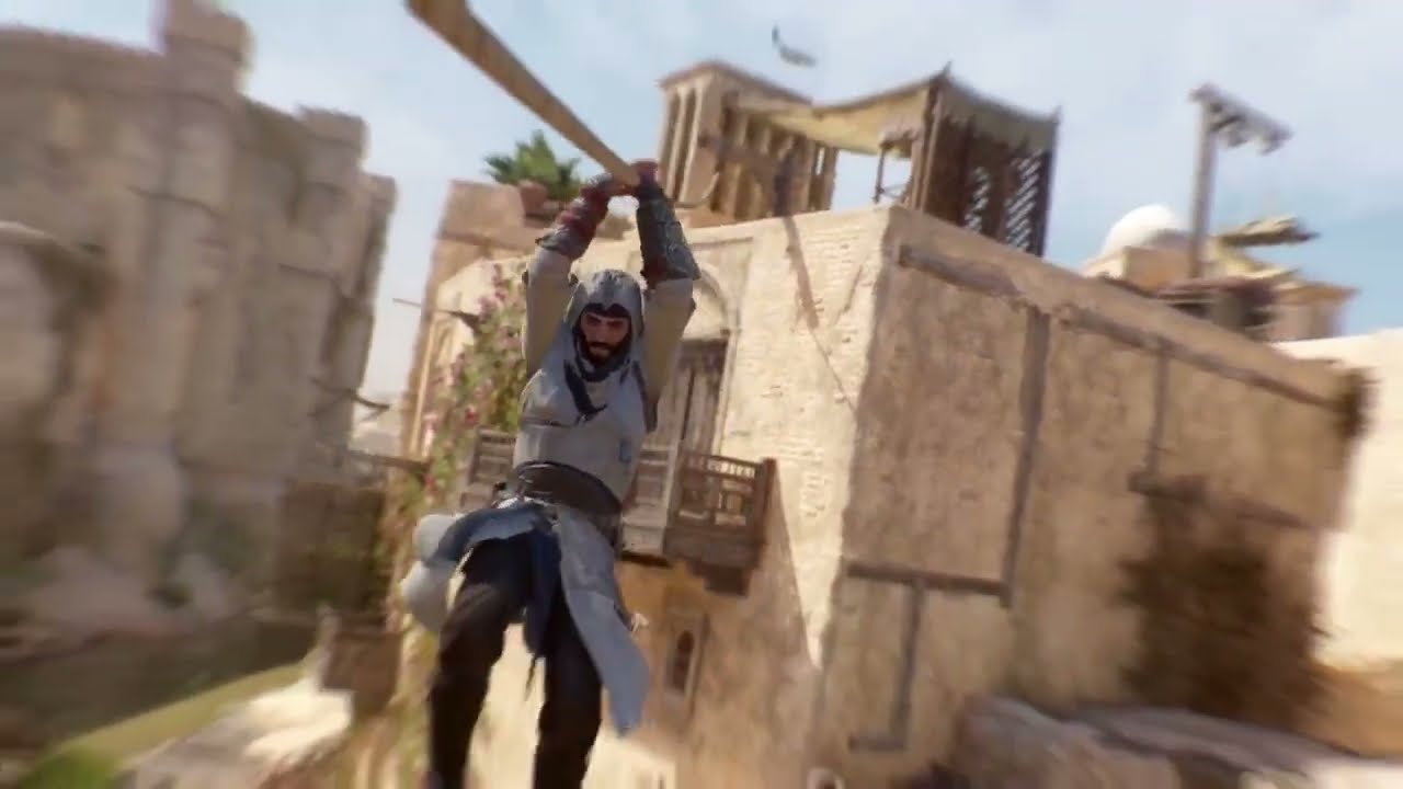 AC Mirage vs AC Unity Parkour Comparison #shorts #short #ubisoft  #shortvideo #assassinscreed #gta5