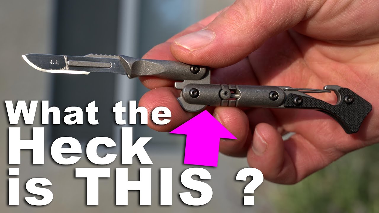A new Hawk Knives prototype the Nanocut?  This video explains.