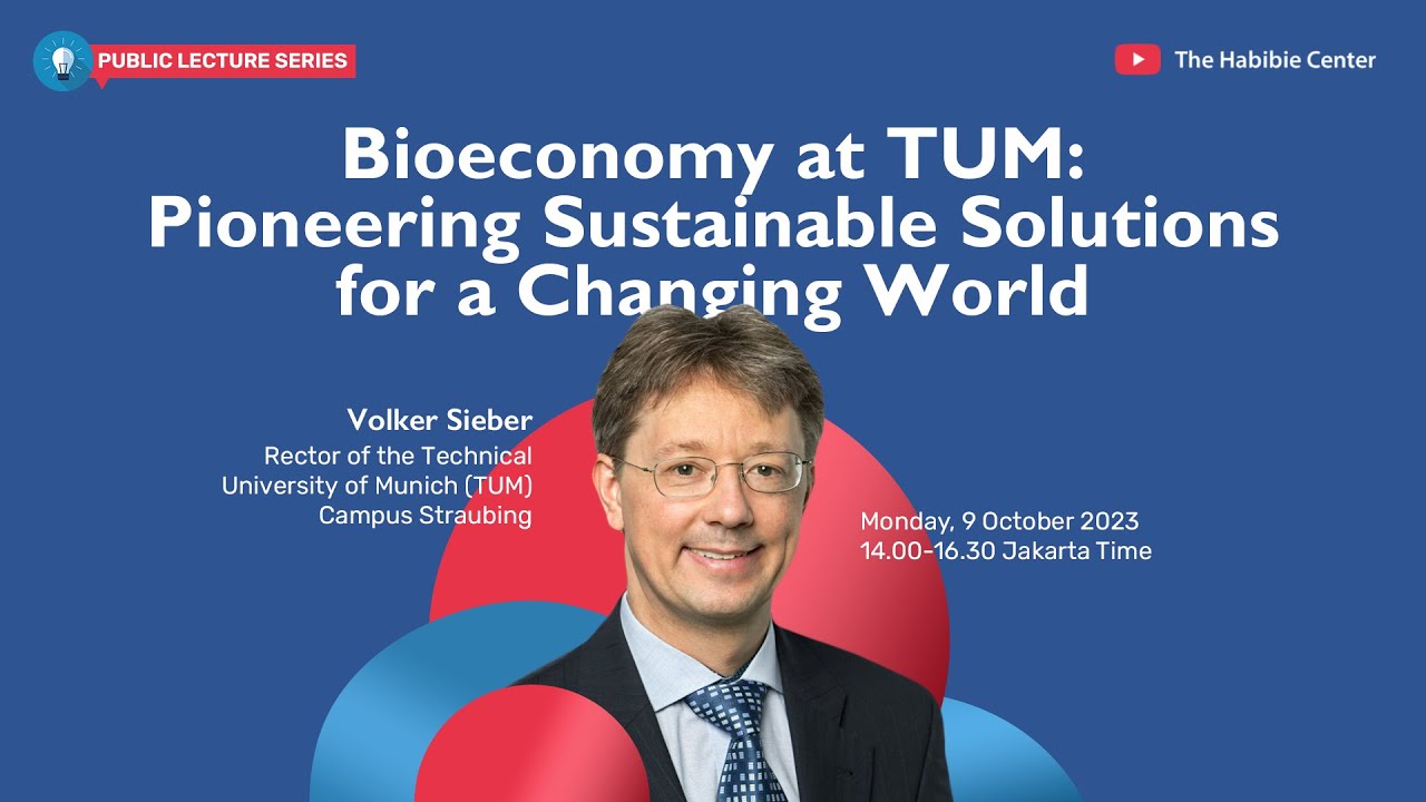 Public Lecture Series “Bioeconomy at TUM: Pioneering Sustainable Solutions for a Changing World”
