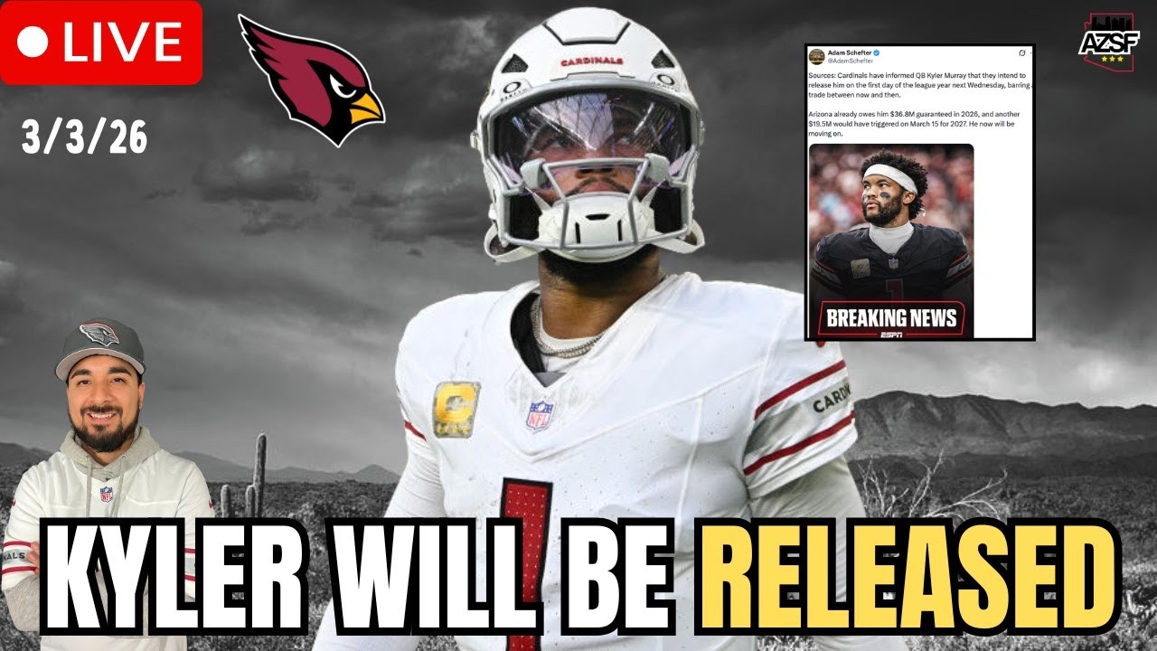🚨 The Kyler Murray Era Is OFFICIALLY OVER! Per Reports Will Be Release By The New Leauge Year...