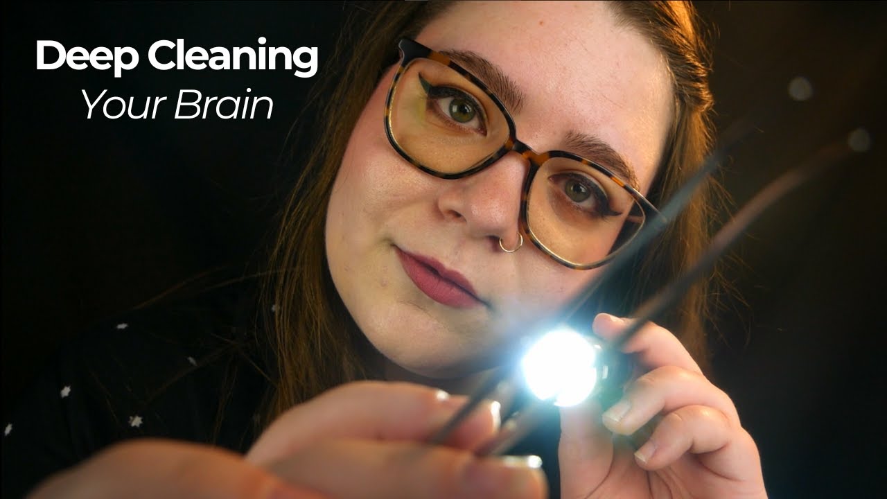 Extra Deep Brain Cleansing (Mind Exfoliation, Scrubbing, Brain Massage) 💤 Personal Attention ASMR