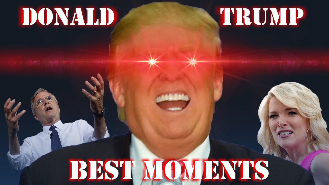 ЛУЧШИЕ И САМЫЕ СМЕШНЫЕ МОМЕНТЫ ПЕРВОЙ КАМПАНИИ ТРАМПА
