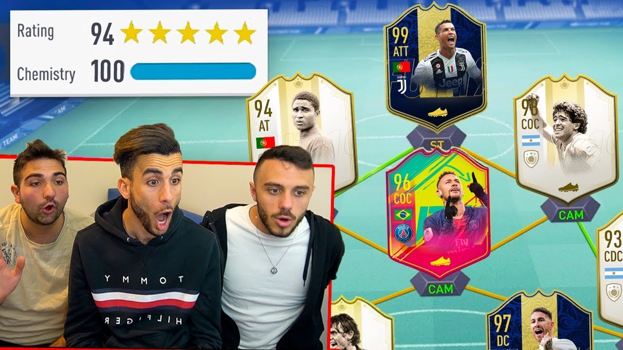 😱 194 DRAFT CHALLENGE da PAURA w/ FIUS GAMER e TATINO23! FIFA 19 [ITA]