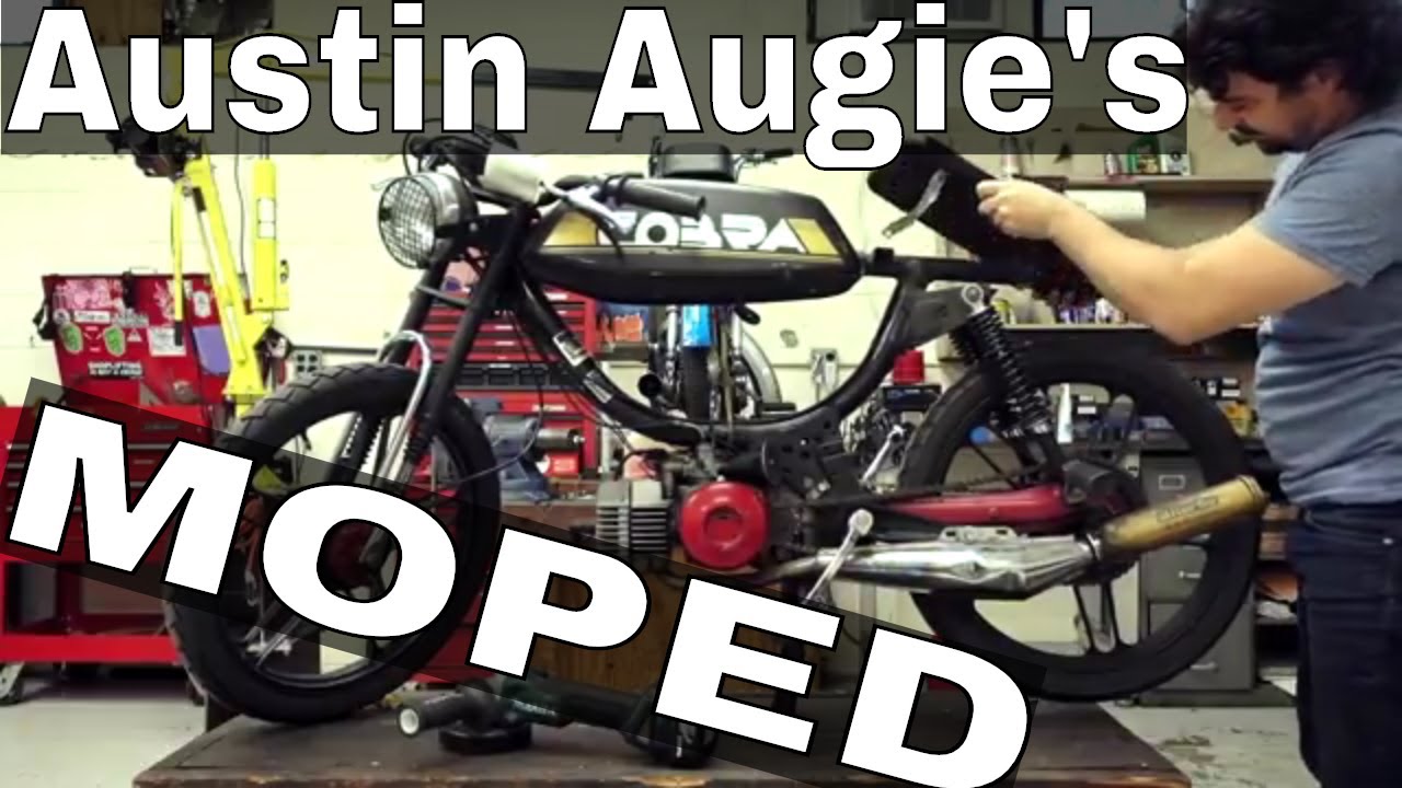 Austin Augie's COBRA moped - part 1