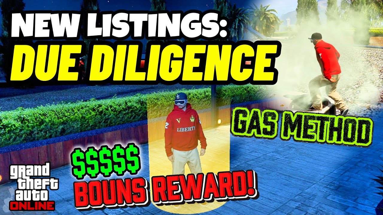 GTA Online Due Diligence: GAS EVERYTHING! New Listings Mission