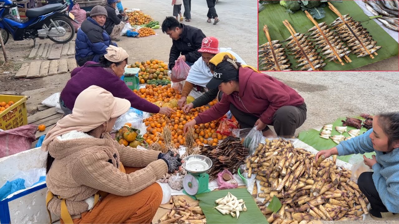 ຕະຫລາດເຊົ້າເມືອງນ້ຳບາກ2026/ตลาดเช้าเมืองน้ำบาก2569/Lao local market in NamBak2026