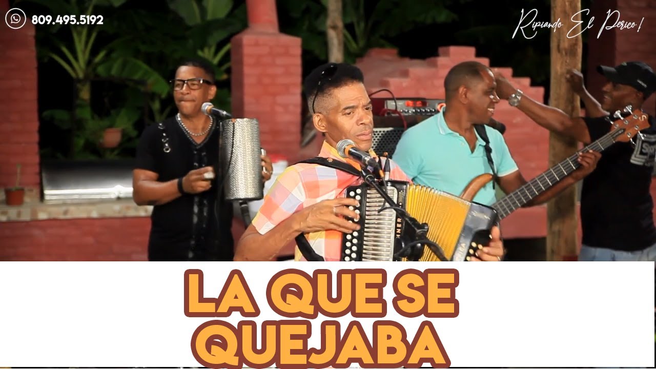 Rafelito Polanco A Cuarteto - La Que Se Quejaba