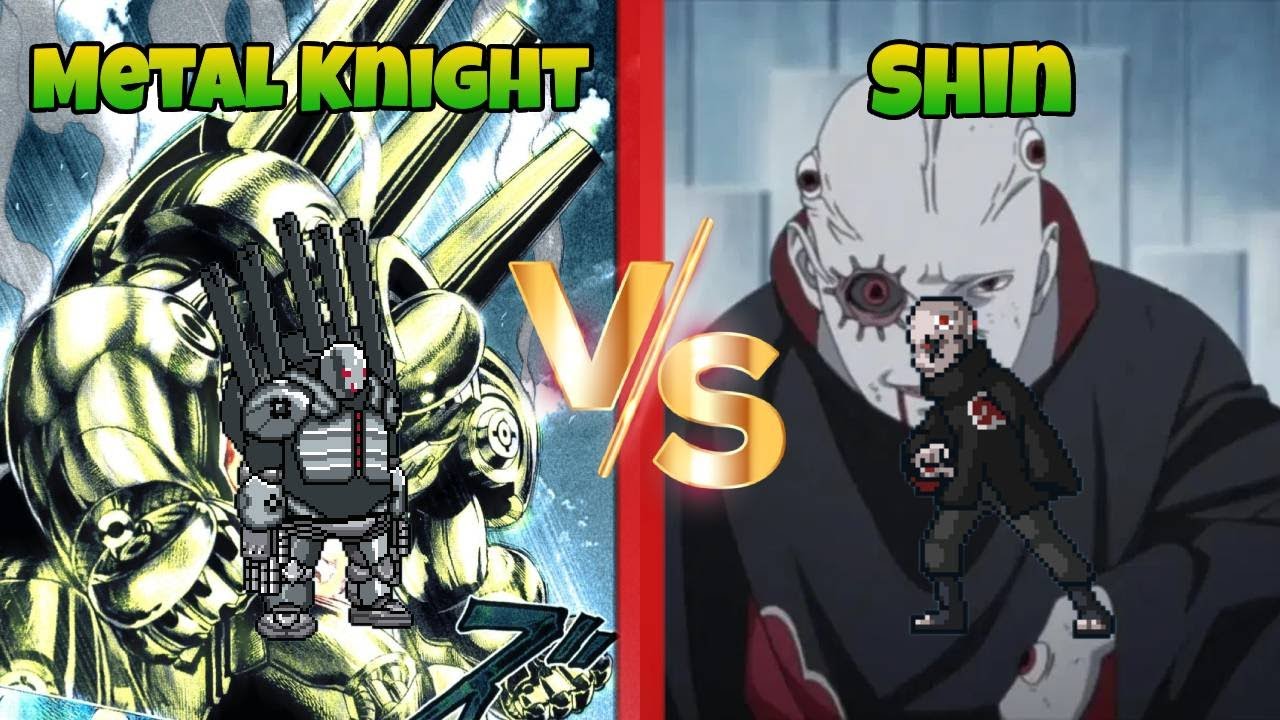 Jump Force MUGEN Metal Knight vs Shin