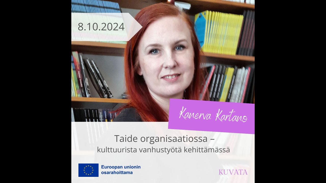 KUVATA webinaari #2: Ratkaisuja ansaintahaasteisiin - Kanerva Kartano