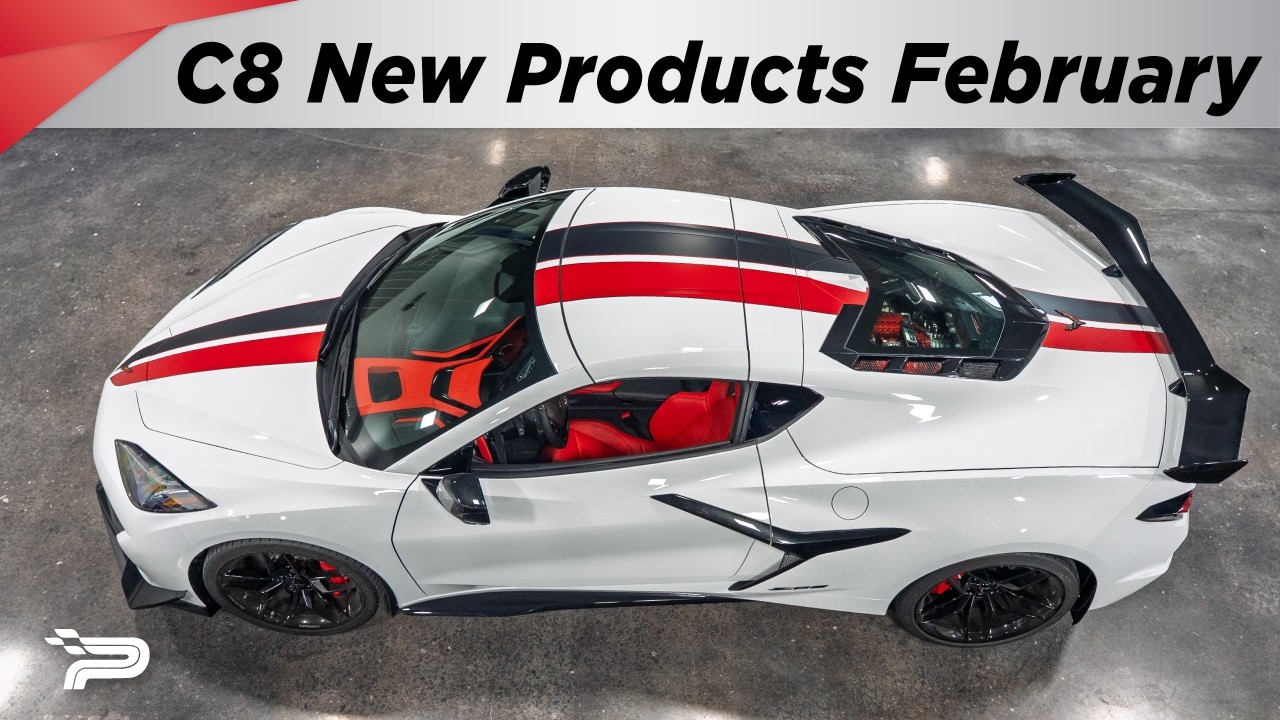 C8 Corvette New Products February 2026 - Paragon Performance