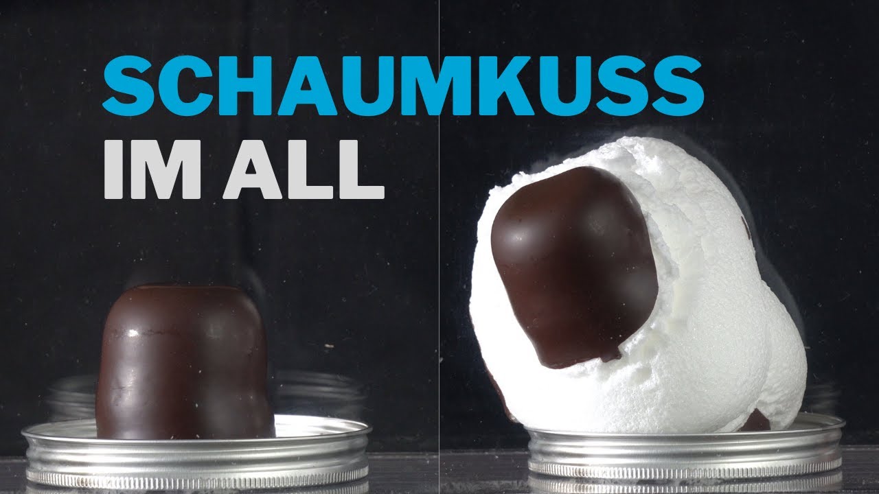 Schokoküsse im Vakuum - Experimente mit Unterdruck #1