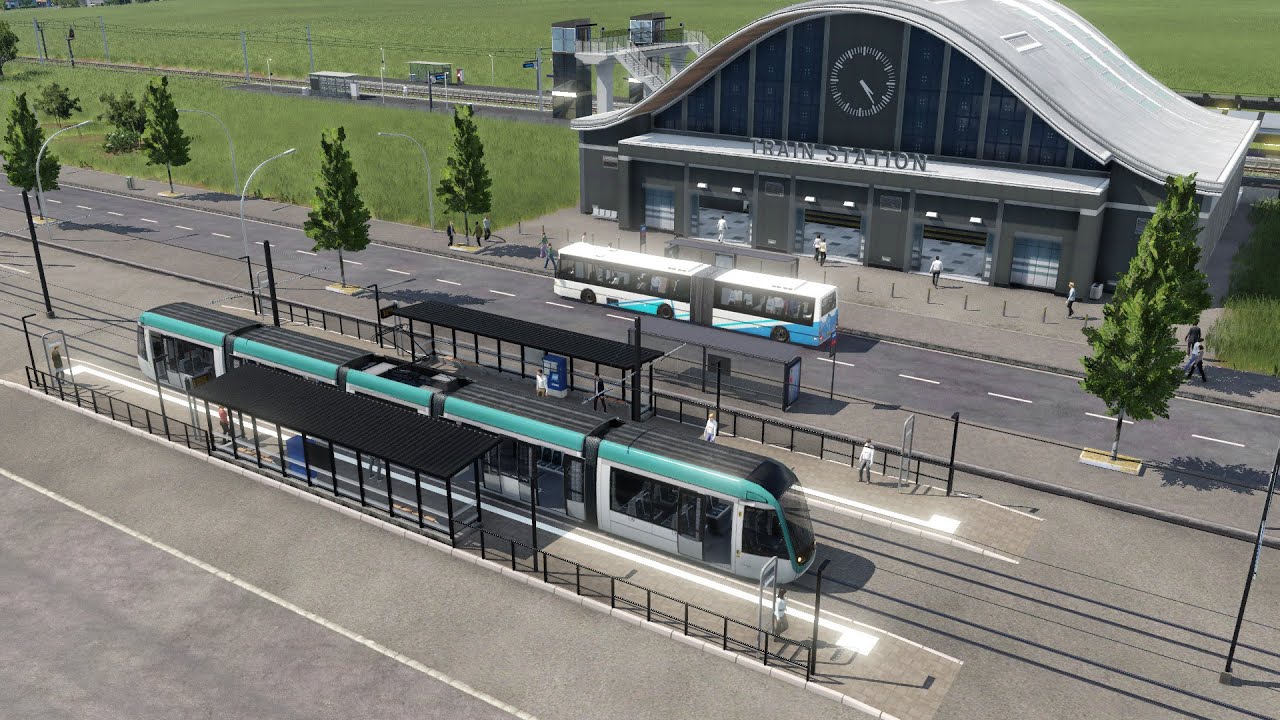 Transport Fever 2 : Tramway en Grande Couronne Parisienne ! Episode 123