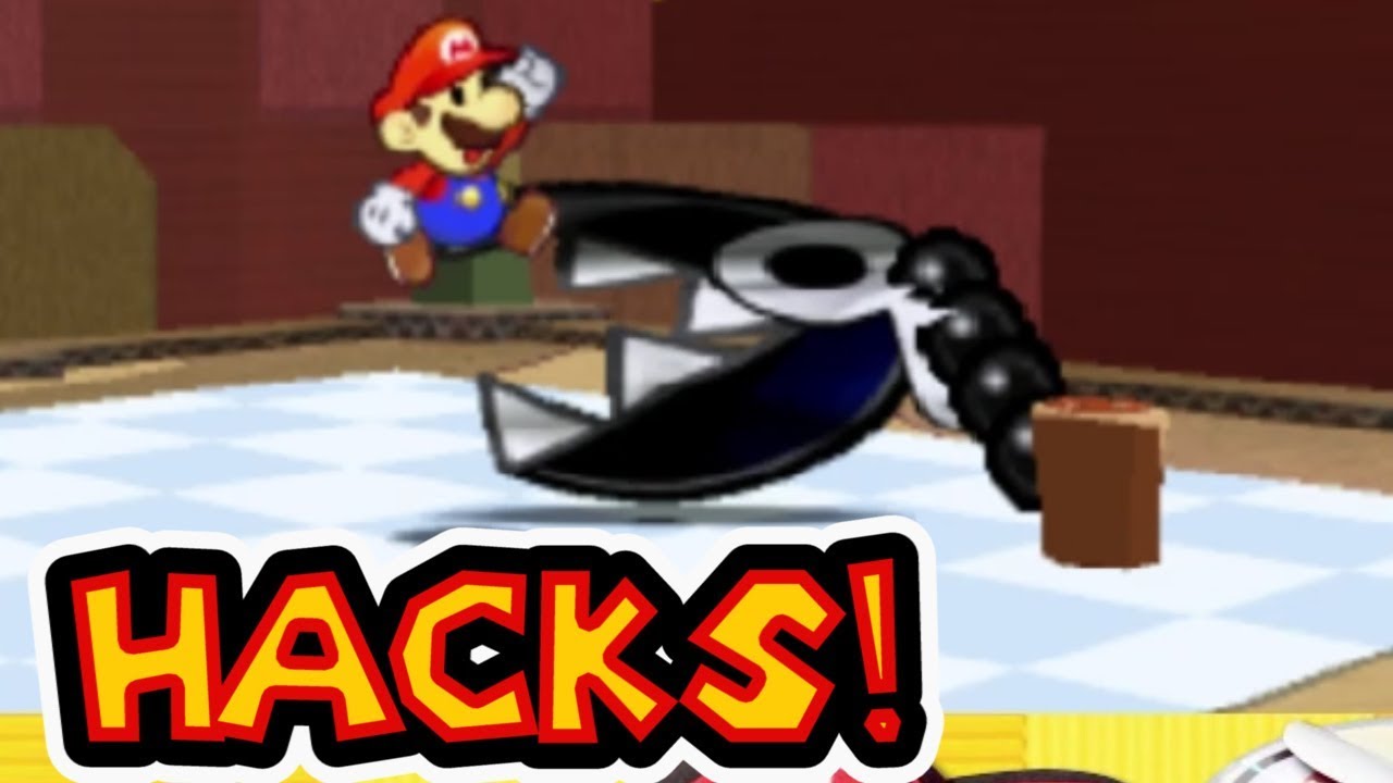 Paper Mario Sticker Star Hacks 2! Defeating Chain Chomp & More!