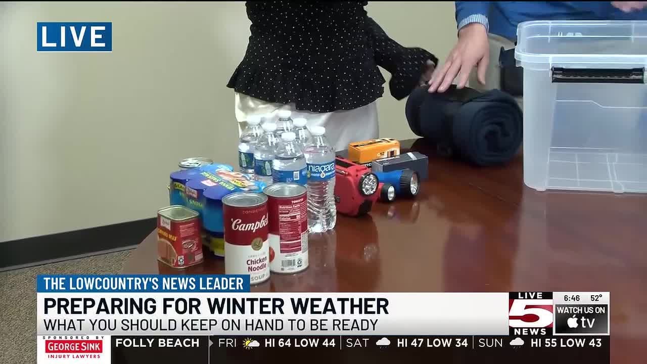VIDEO: How to make an emergency kit to prepare for winter weather