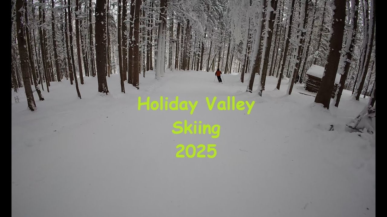 Holiday Valley Skiing 2025