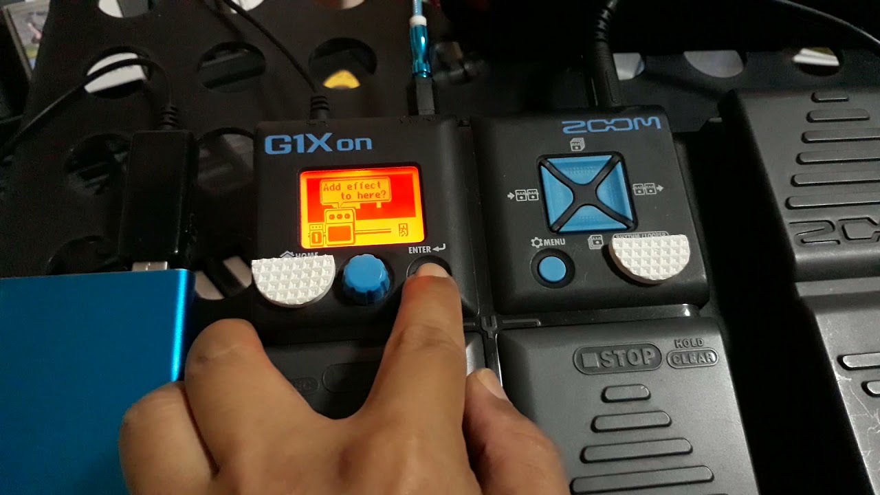 ปรับเอฟเฟคอย่างง่าย/zoom g1xon