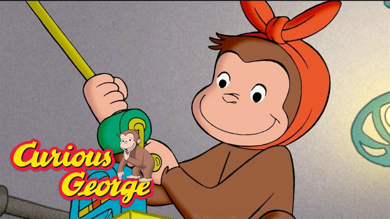 George and the Creepy Noise!  🐵 Curious George 🐵 Kids Cartoon 🐵 Kids Movies