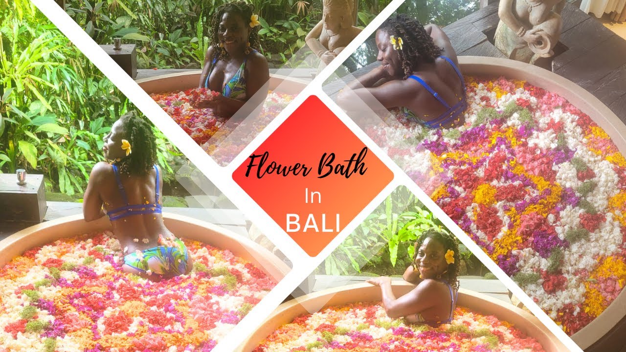 My First Flower Bath in Bali&hellip;Loving On ME #valentinesday