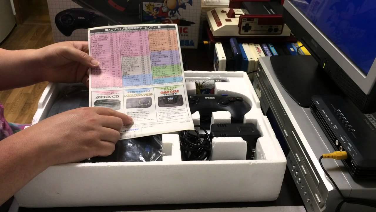 Sega Mega Drive Unboxing