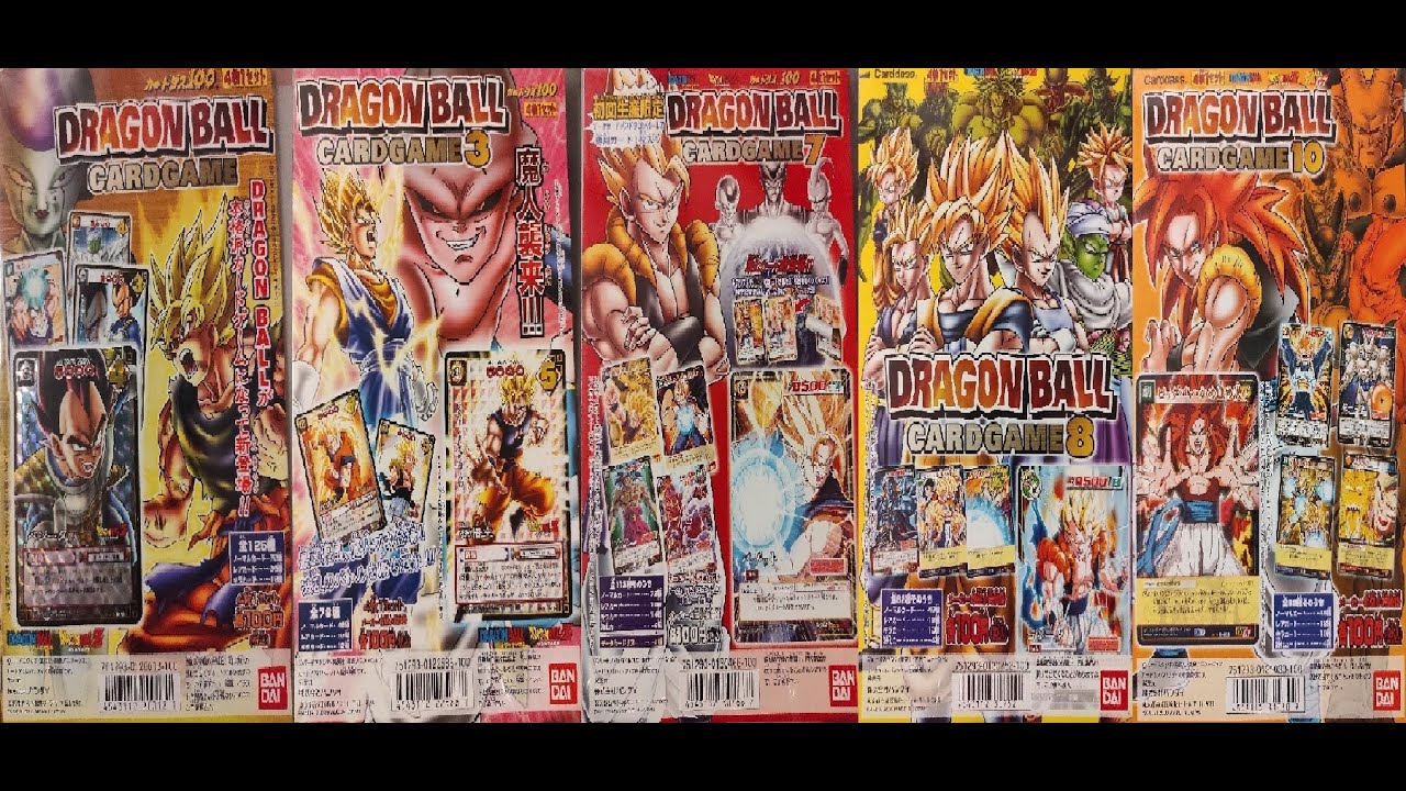 Dragon Ball JCC Card Game 2003 - Colección Japonesa Completa