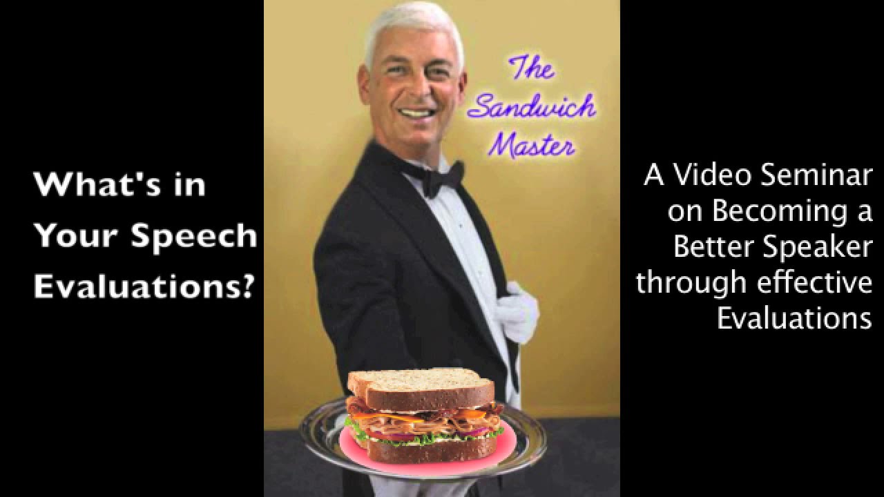 Bob Turel's Speech Evaluation Seminar for Toastmasters