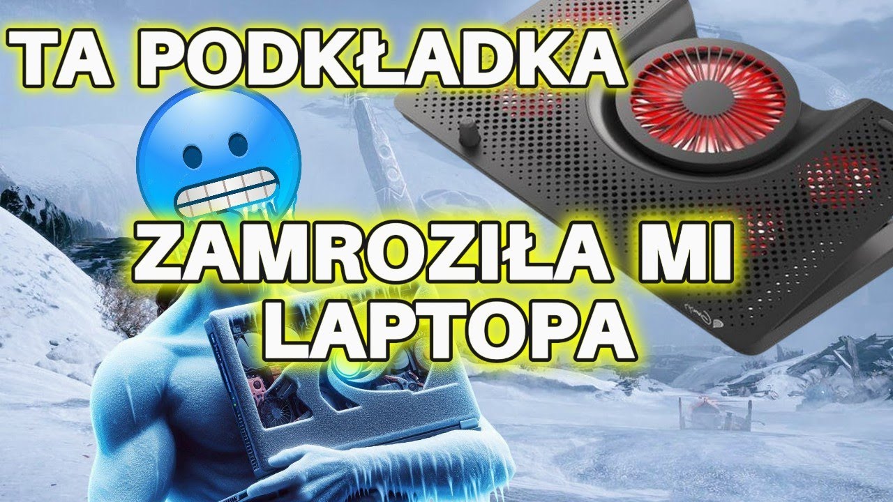 Czy podkładki chłodzące to SCAM?| 🤔 Podkładka chłodząca Genesis Oxid 550