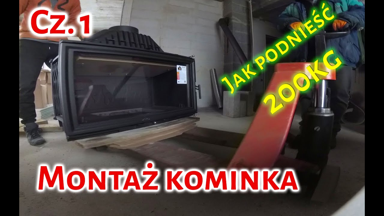 #60 Установка камина Kawmet W15, часть 1. Сколько он весит?! #камин #строительстводома #отделкаин...