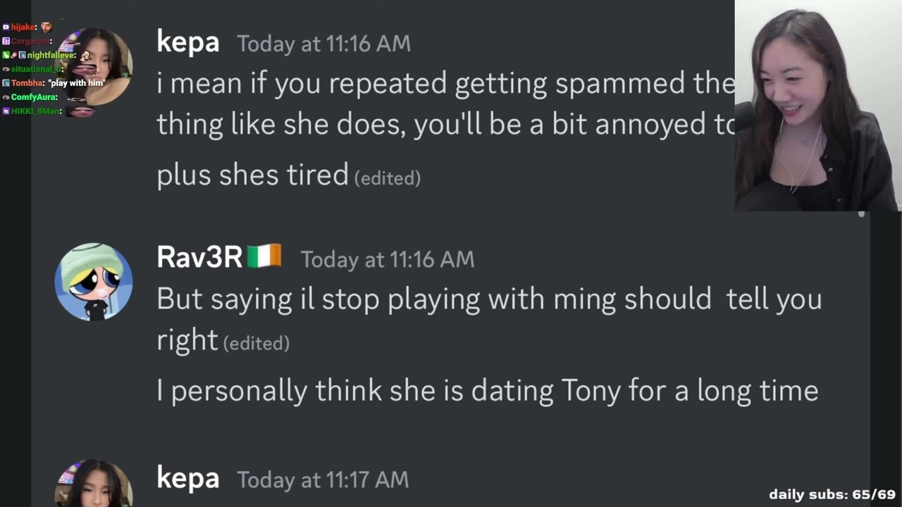 Fanfan on chatters asking where's Ming and dating AnthonyZ accusations | NoPixel 4.0 GTA RP