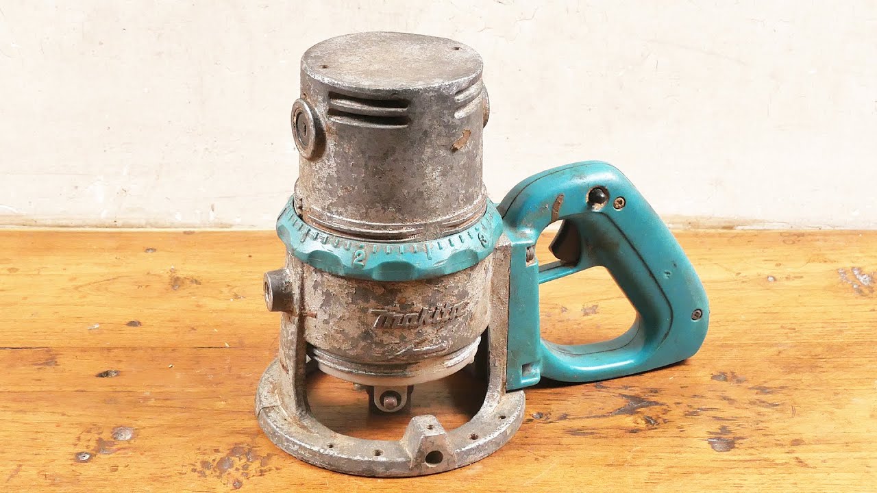 Old Router Restoration  Makita 3600H