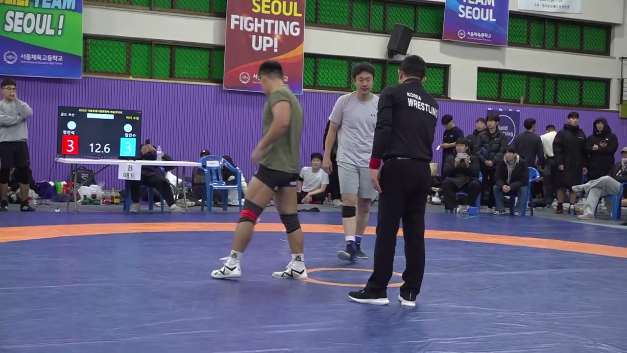 2025 임인수 (케이 수원) 루키 -78kg [8강] 서울시협회장배 생활체육 레슬링대회
