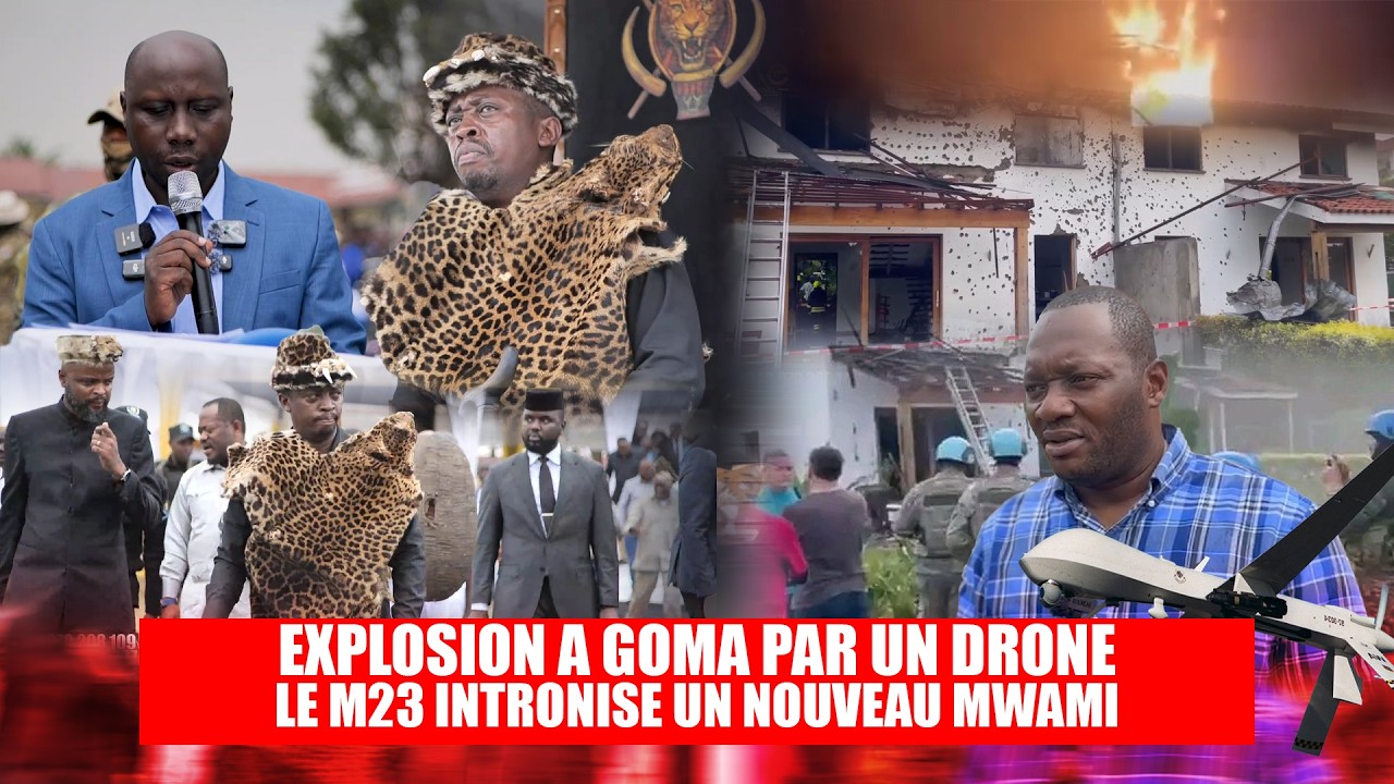 GOMA AUJOURD'HUI:une explosion de drone fait une victime, une humanitaire française de l’UNICEF tuée