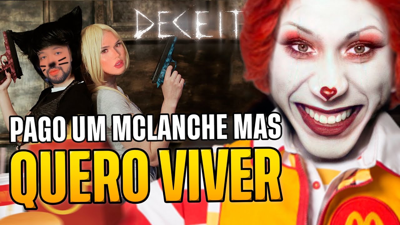 EU IMPLORO ME DEIXA SAIR VIVA! 🍟 (ft. Rebeca, Nicky Mitrava, Beeh Neto, Mandy e Lucroft) | DECEIT