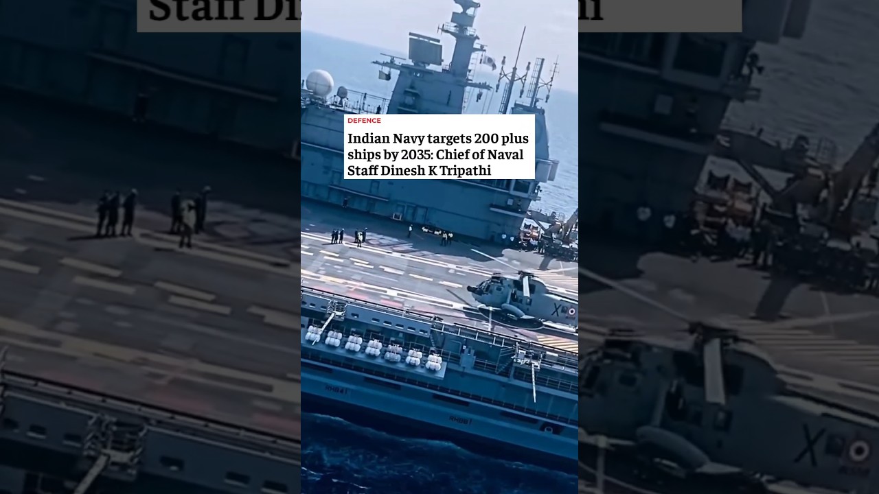 200 Warships Indian Navy 2035 Plan
