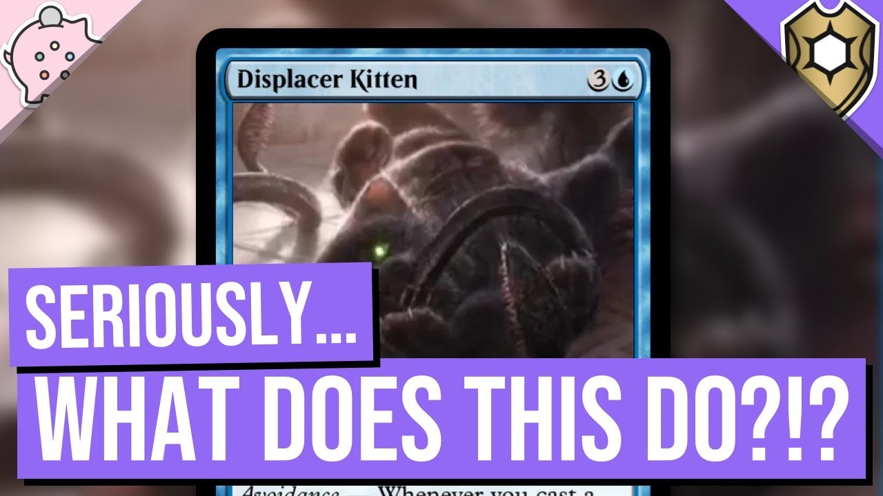 Seriously...This Does What?!? | Displacer Kitten | Commander Legends Baldur's Gate Spoiler | MTG