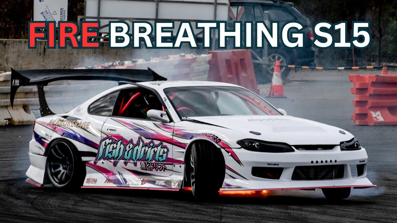 S15 Silvia DRIFTING (NEARLY GONE WRONG!!) RB25det S13 SILVIA TANDEMS