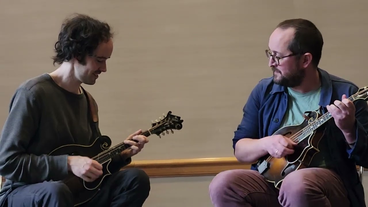 Andrew Marlin & Joe K Walsh on twin mandolins