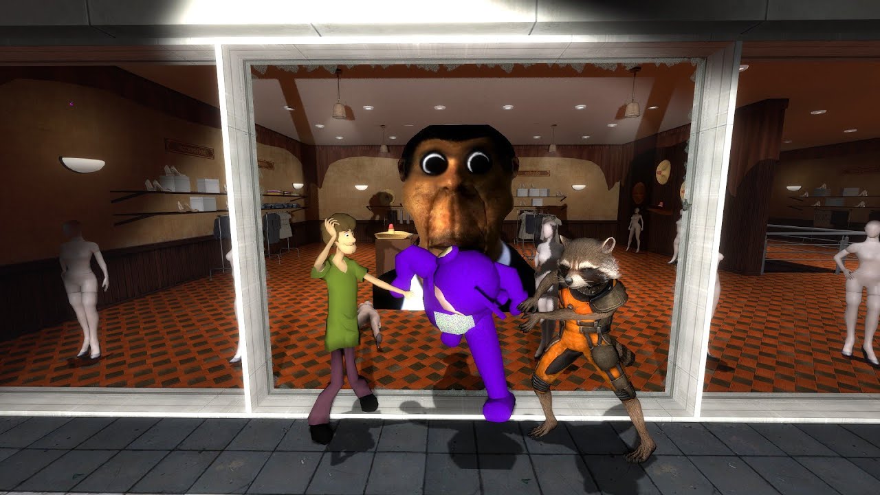 Obunga NextBot Terrifies Me!!! Gmod Funny Moments