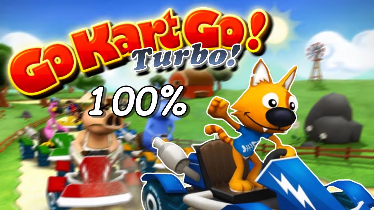 Go Kart Go! Turbo! - Full Gameplay 100% (4K 60 FPS)